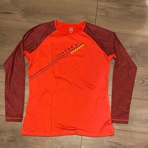 Nike LIVESTRONG Long Sleeve Shirt with thumb holes